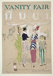 バニティフェアカバー、1914年6月、パブ。 1914